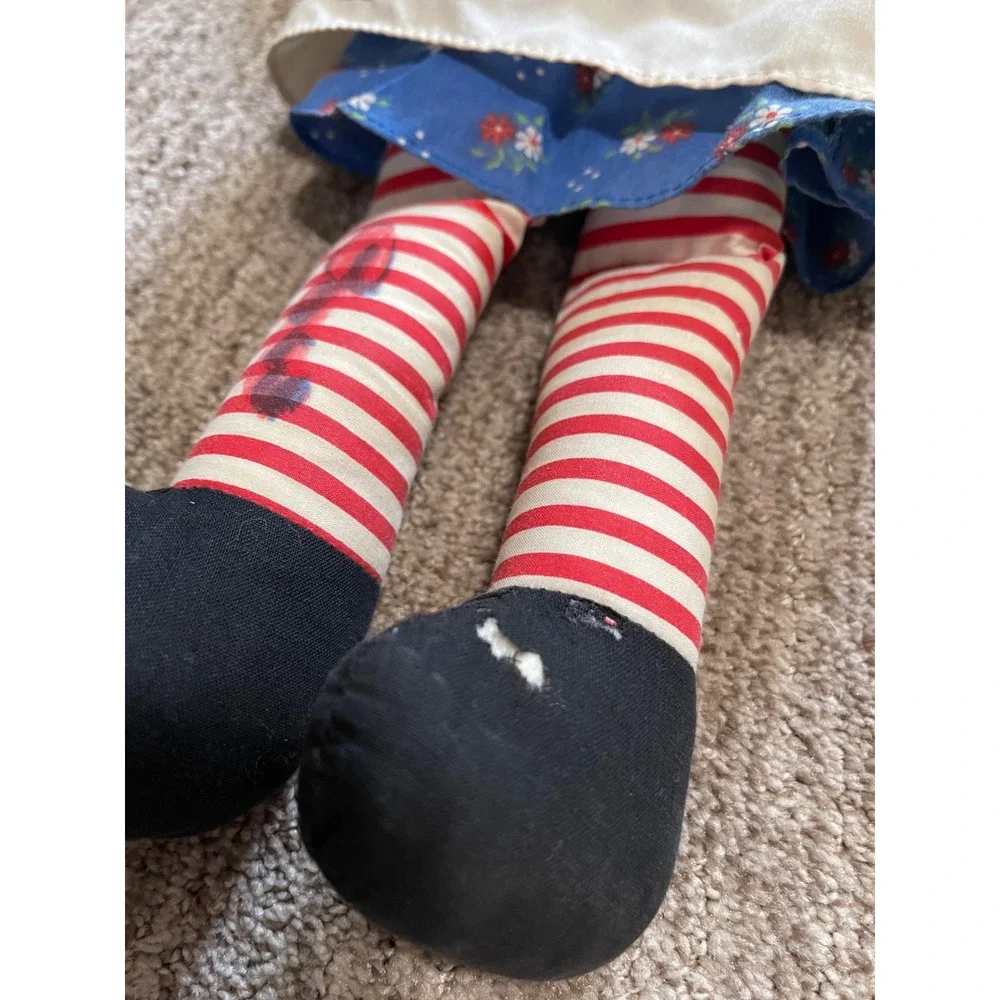 Vintage Hasbro Softies Raggedy Ann Doll 15